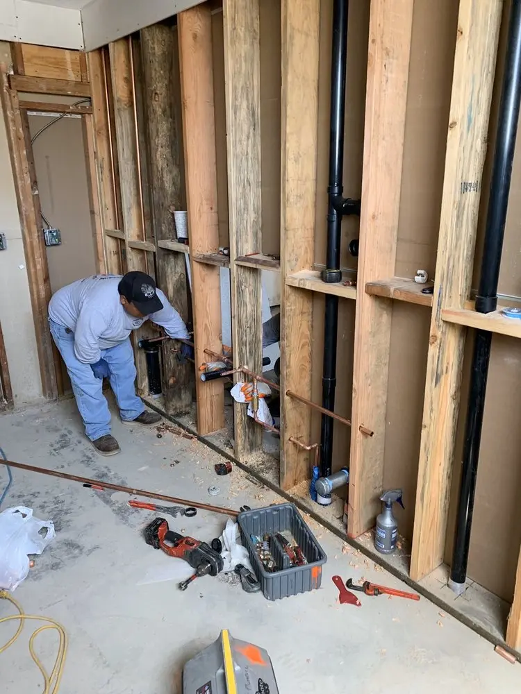 Commercial rough-in plumbing for Commercial Plumbing in Calusa